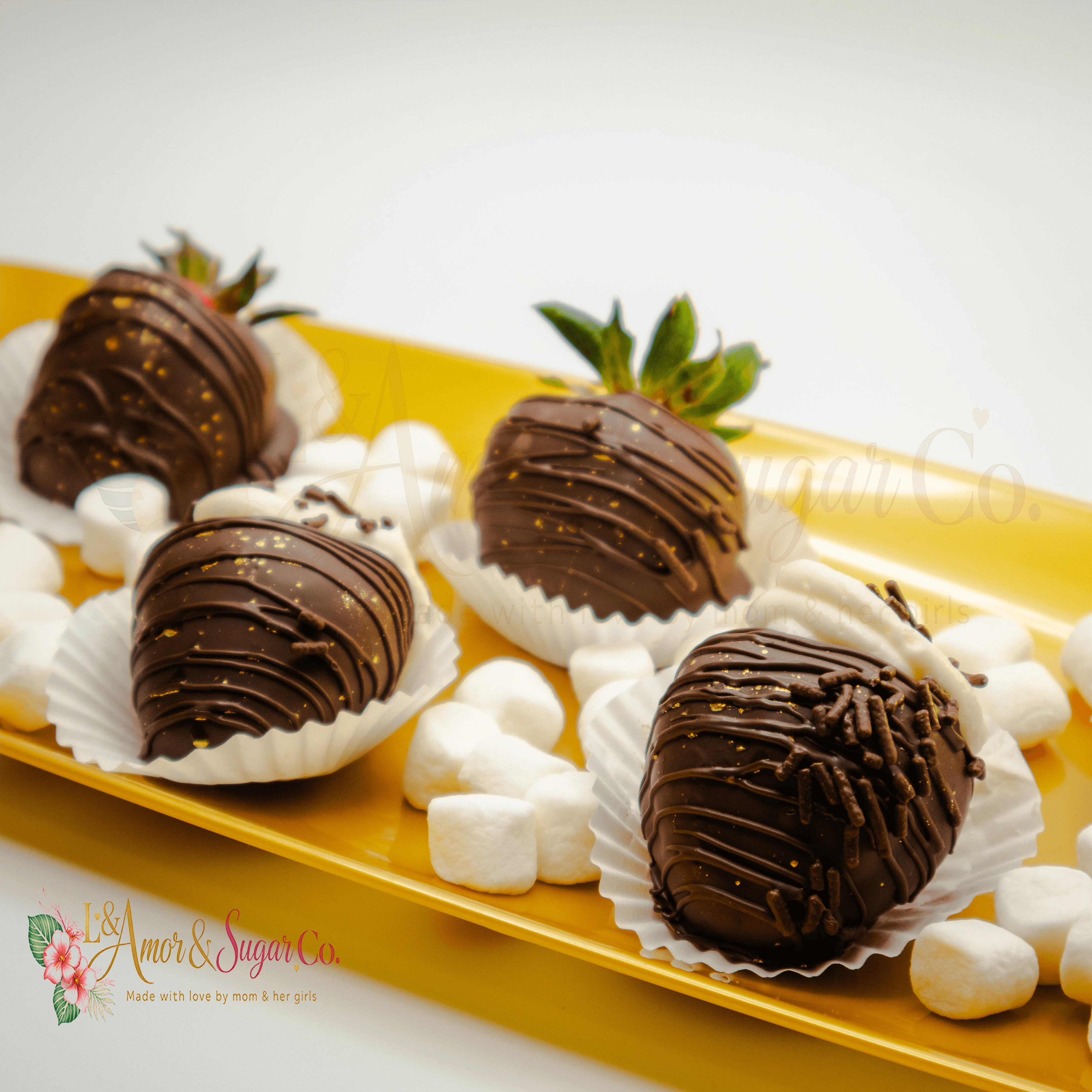 Luxury Cheesecake Strawberries